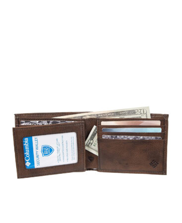 Columbia Brown Cow-Leather 100% Handmade Wallet